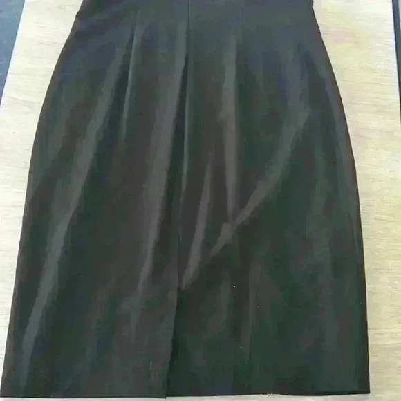 Calvin Klein Black & White Animal Print Knee Length Dress Size 6 - Picture 10 of 11